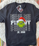 Unisex Short Sleeve T - Finley Christmas Grinch