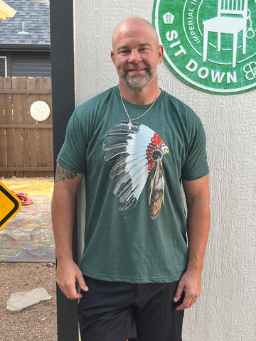 Unisex Short Sleeve T - Boho Headdress 2