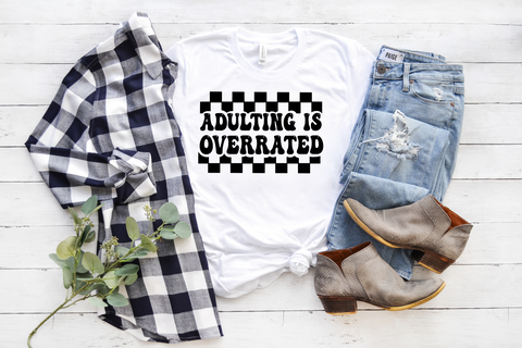 Unisex Short Sleeve T - Adulting Is Overrated