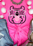 Unisex Short Sleeve T - Bulldog Bubble Gum