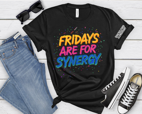 Unisex Short Sleeve T - Friday's Are For Synergy