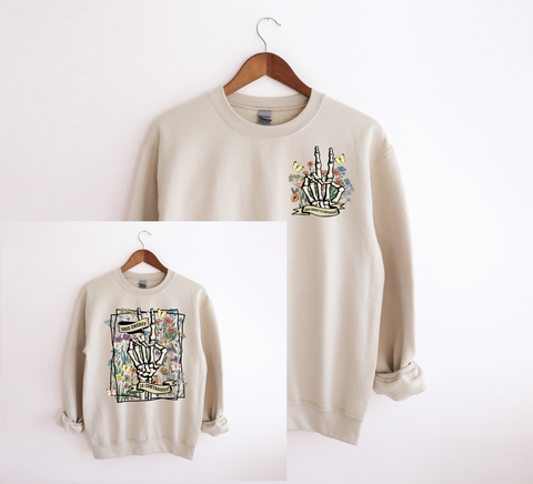 Unisex Sweatshirt - Good Energy Is Contagious