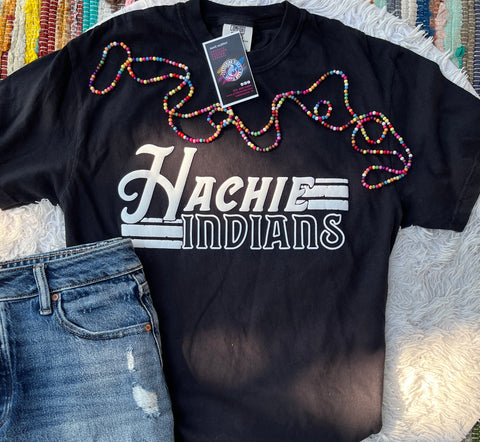 Unisex Short Sleeve T - Hachie Indians Puff