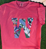 Custom Quilt Block Initial shirt
