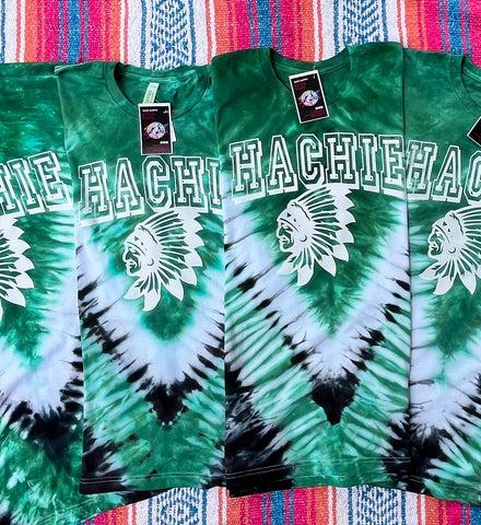 Unisex Short Sleeve T - Hachie Indians Tie Dye