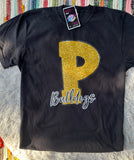Unisex Sweatshirt - P Bulldogs Glitter