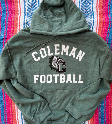 Unisex Hoodie - Coleman Football