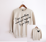Unisex Sweatshirt - Something Wonderful
