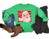 Unisex Sweatshirt - Painted Santa