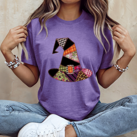 Unisex Short Sleeve T - Patchwork Which Hat
