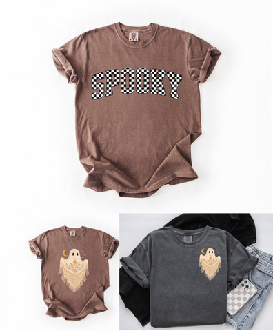 Unisex Short Sleeve T - Spooky Ghost