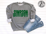 Unisex Short Sleeve T - Simpson Stripes