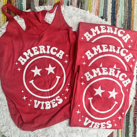 Unisex Short Sleeve T - America Vibes