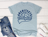 Unisex Short Sleeve T - Architects Volleyball Swoop New!