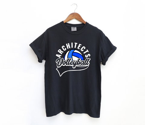 Unisex Short Sleeve T - Architects Volleyball Swoop New!