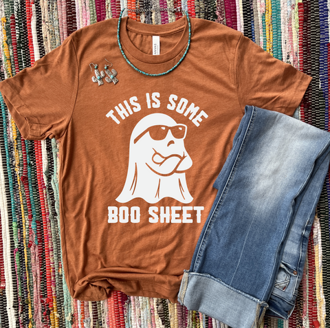 Unisex Short Sleeve T - Boo Sheet