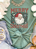 Unisex Short Sleeve T - Retro Merry Christmas