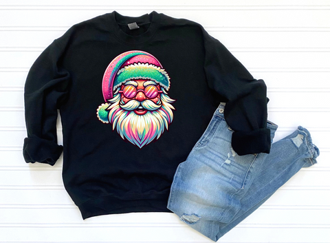 Unisex Sweatshirt - Cool Santa