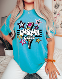 Unisex Short Sleeve T - Custom Grade Retro Pencil