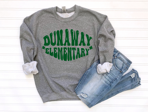 Unisex Short Sleeve T - Retro Dunaway Elementary