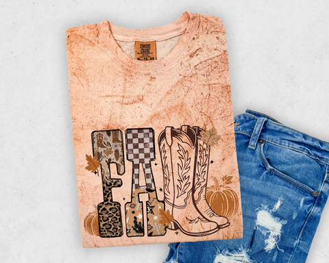 Unisex Short Sleeve T - Fall Boots