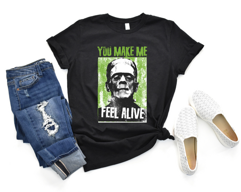 Unisex Short Sleeve T - Vintage Frankenstein