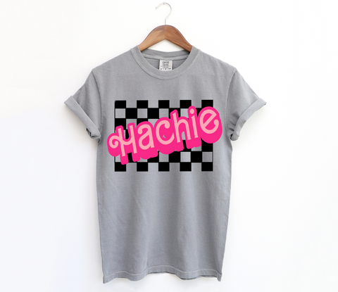 Unisex Short Sleeve T - Hachie Checkered