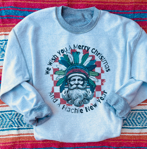Unisex Sweatshirt - Hachie Santa Reverse