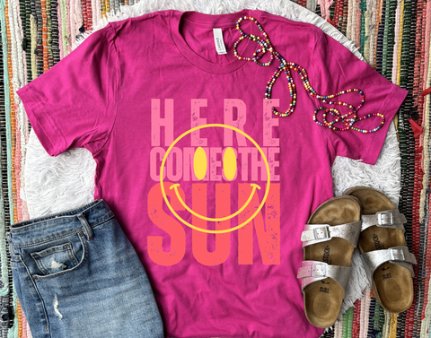 Unisex Short Sleeve T - Here Comes The Sun