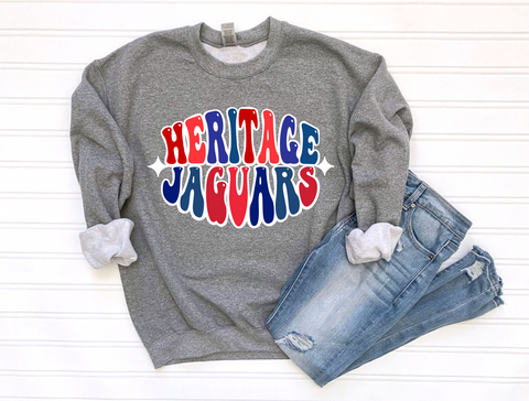 Unisex Sweatshirt - Heritage Jaguars