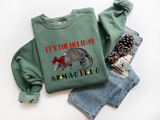 Unisex Sweatshirt - The Holiday Armadillo