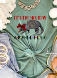 Unisex Sweatshirt - The Holiday Armadillo