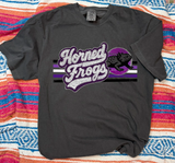 Unisex Sweatshirt T Shirt - Horned Frogs (Customizable)