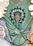 Unisex Short Sleeve T - Indians Bubble Gum
