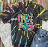 Unisex Short Sleeve T - Indians Dot Check