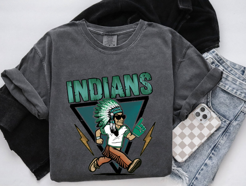 Unisex Short Sleeve T - Indians Triangle