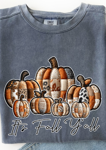 Unisex Short Sleeve T - It's Fall Pumpkins
