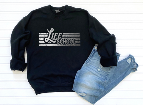 Unisex Sweatshirt - Life School Metallic