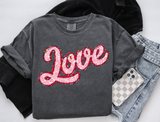 Unisex Short Sleeve T - Love Glitter