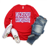 McClatchey Typo - Unisex Shirt and Sweatshirt