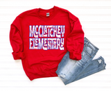 McClatchey Typo - Unisex Shirt and Sweatshirt