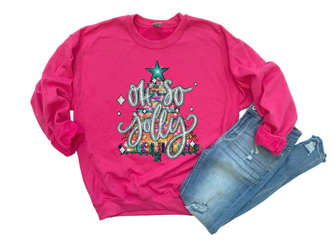 Unisex Sweatshirt - Oh So Jolly