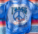 Unisex Short Sleeve T - Peace, Love Freedom