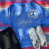 Unisex Short Sleeve T - Peace, Love Freedom