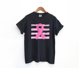 Unisex Short Sleeve T - Pink Ribbon