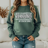 Reading Interventionist- Unisex T and Sweatshirt