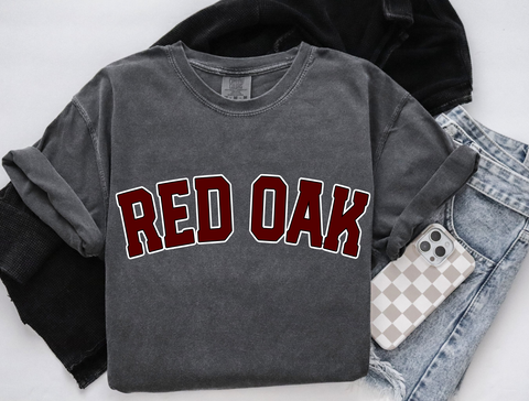 Unisex Short Sleeve T - Red Oak