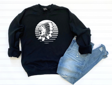 Unisex Sweatshirt - Retro Indian