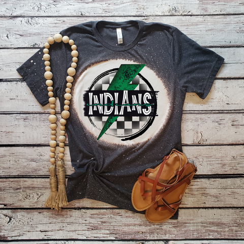 Unisex Short Sleeve T - Retro Indians