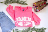 Unisex Sweatshirt - Retro Midlothian Panthers